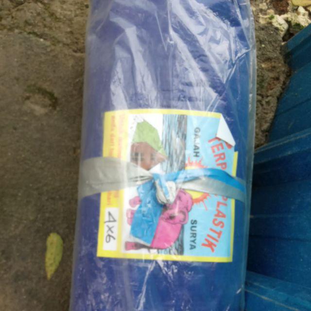 Terpal Plastik A3 4x6 Meter. Tebal