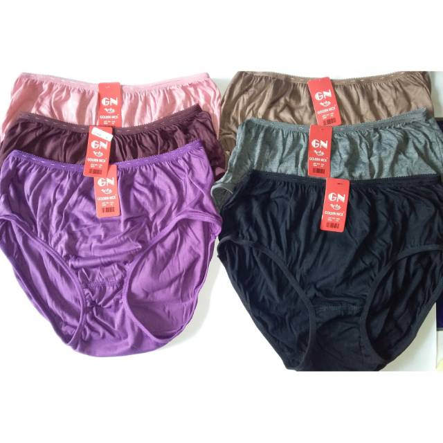 Cd wanita golden nick warna gelap