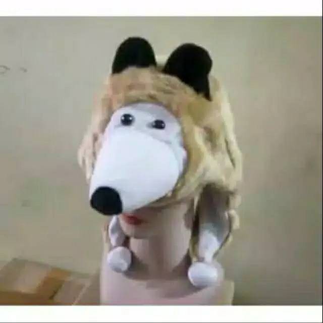 Topi beruang/animal hat beruang