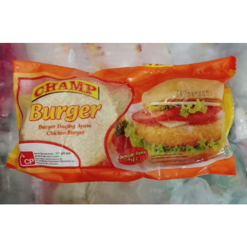 

Champ nuget Burger 315gr