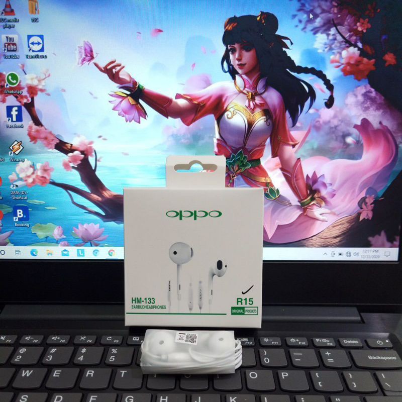 Headset Handsfree Earphone R15 Super Extra Bass