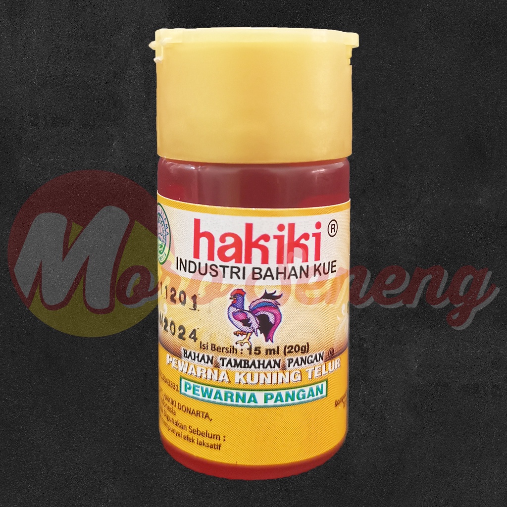 

Pewarna Hakiki Kuning Telur Makanan Food Coloring