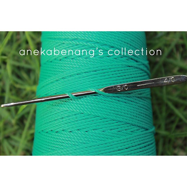 Benang Rajut Poly Apel / Apple Yarn - 1854 (Hijau Spring Medium)