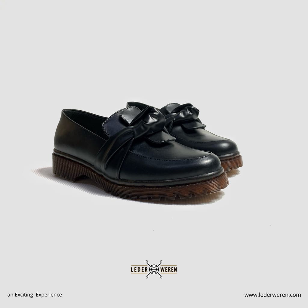 Lederweren - Leder Loafer Tape - Sepatu Loafers Wanita Tassel Wedding