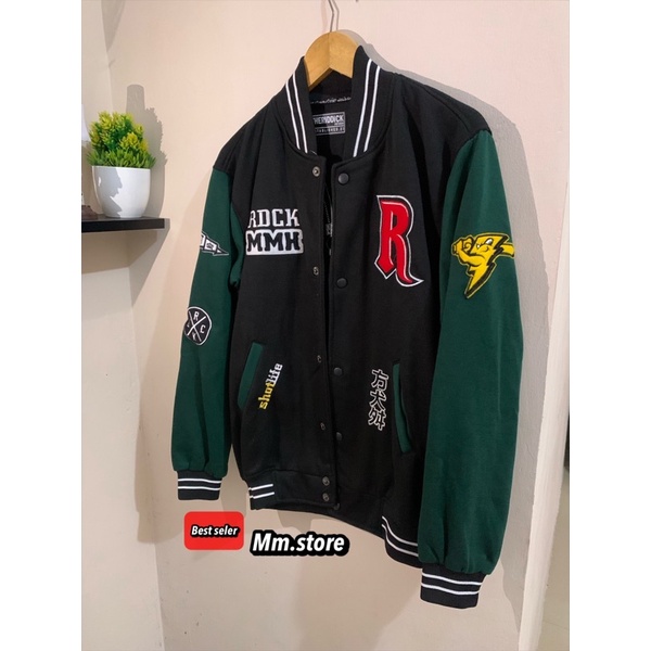 Varsity Jacket Baseball Vintage  - Jaket Varsity - Jaket Baseball Pria Wanita Original-06