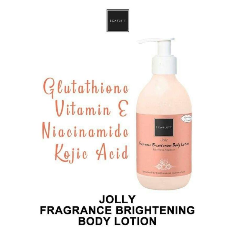 BODY LOTION SCARLET TERBARU JOLLY