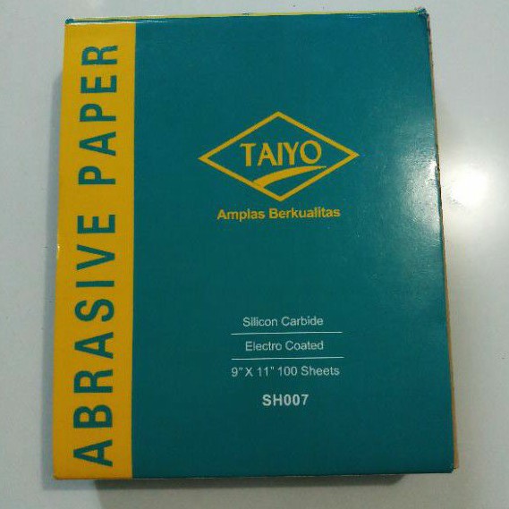 Amplas Kertas TAIYO Grit 600 atau Amplas Duco (C396P)