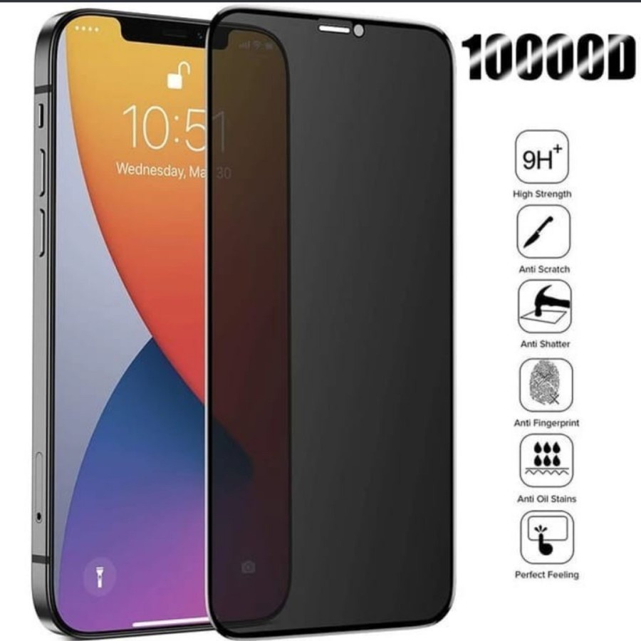 TEMPERED GLASS ANTI SPY IPHONE 11 11 PRO 11 PRO MAX PRIVACY PREMIUM FULL COVER KACA LAYAR FULL LIST HITAM ANTI GORES