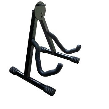 Stand Gitar Akustik / Elektrik Duduk Lipat Tarikan Optimus Original