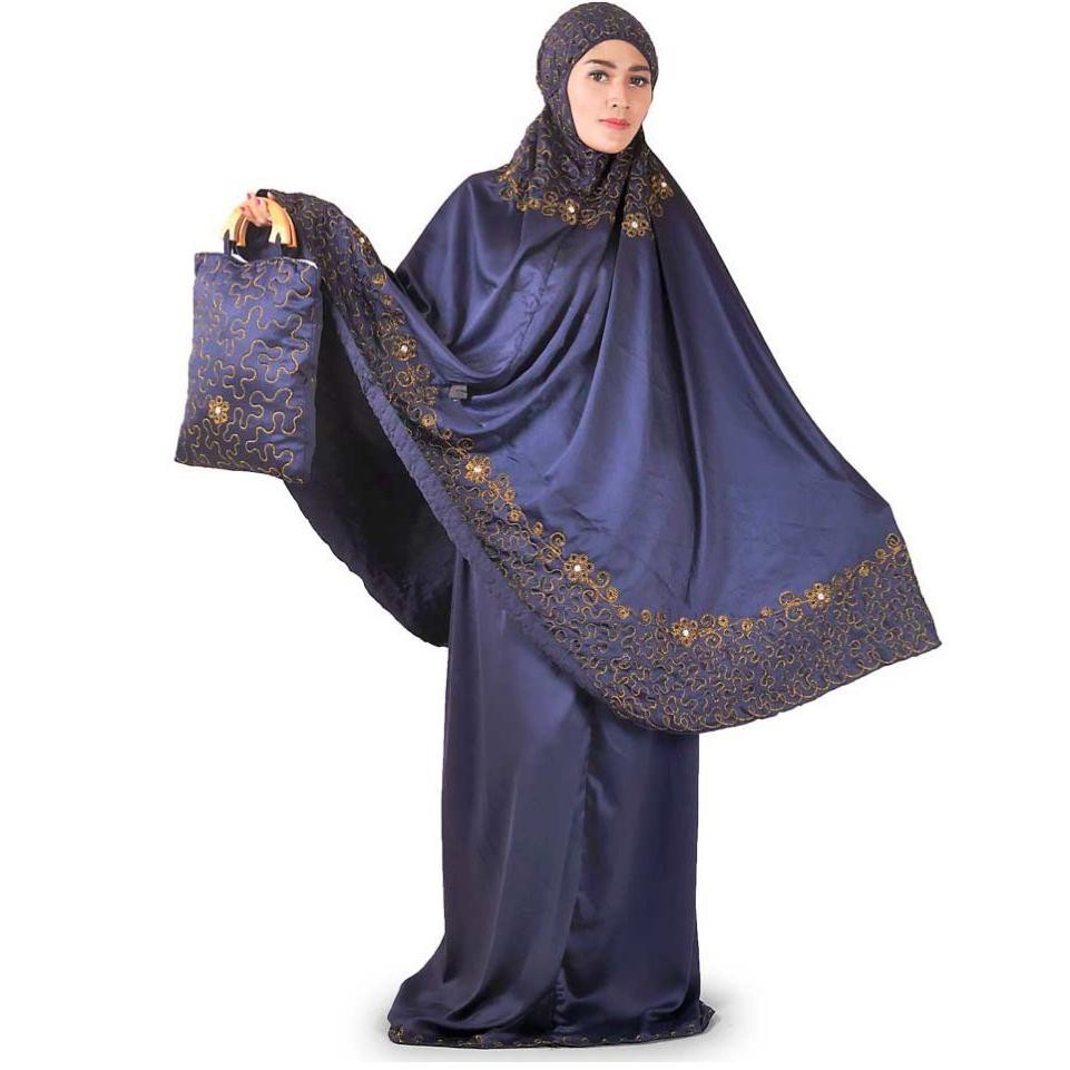 Mukena Cantik Java Seven UNGU AS VELVET JS 1084