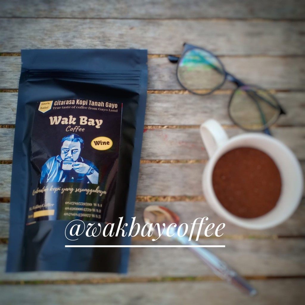 

Kopi Gayo Wakbay Coffee Gayo Wine Berry 250gr