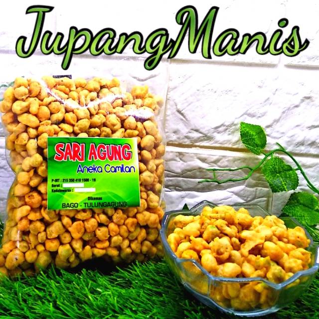 

Camilan/snack jupang manis 250gram
