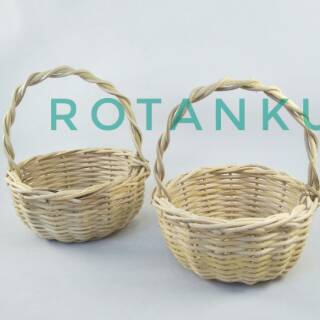 Keranjang Rotan Cembung Souvenir Shopee Indonesia Keranjang Rotan Cembung Souvenir Shopee Indonesia