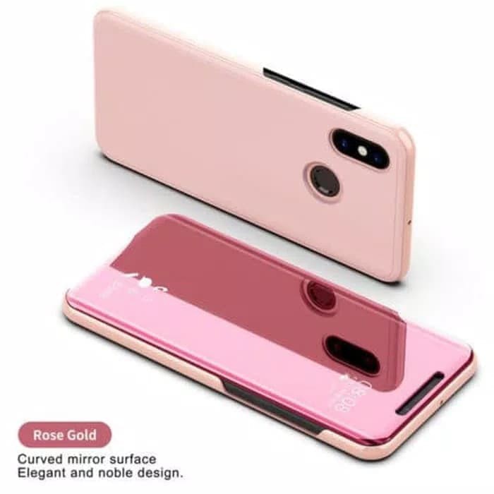 Redmi Note 7 Pro - Clear View Flip Cover Standing