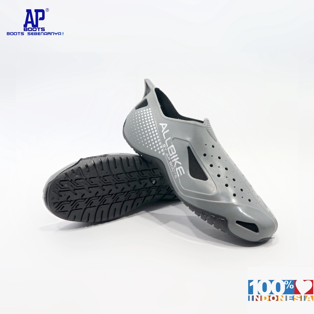 AP ALL BIKE 38-45 GREY- SEPATU SEPEDA - AP BOOTS