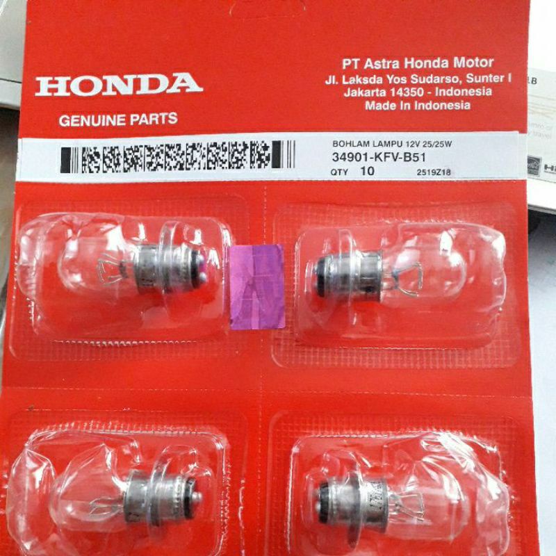 Bohlam Lampu Depan Honda