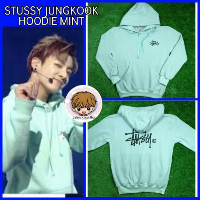 jungkook stussy hoodie