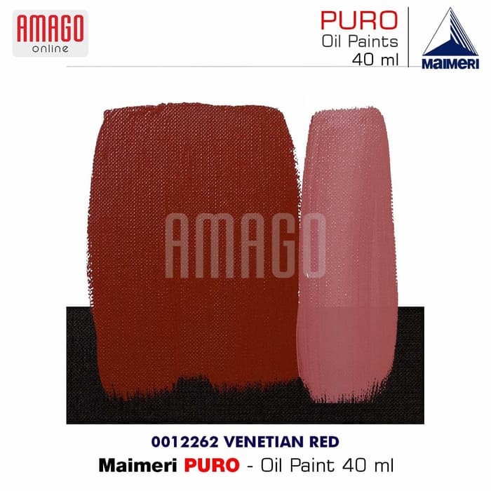 MAIMERI PURO - OIL PAINT - VENETIAN RED - 40ML - M0012262