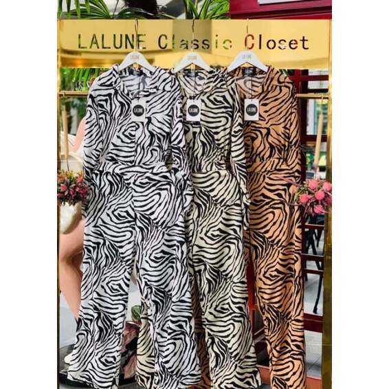 SETELAN LALUNE ZEBRA 100% ORIGINAL IMPORT BANGKOK