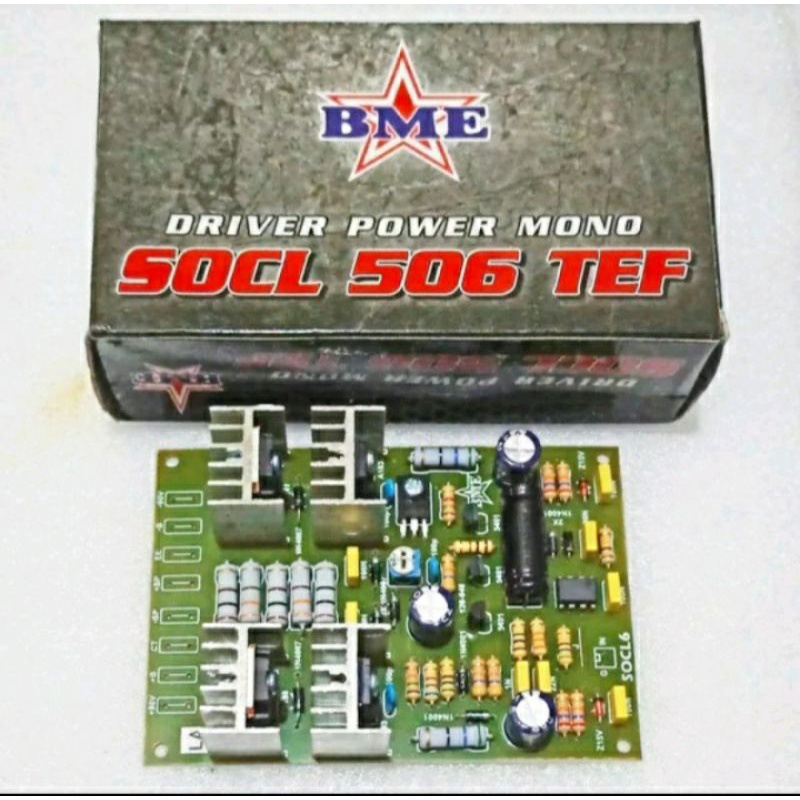 kit driver power mono 1000watt socL 506 plus tef BME