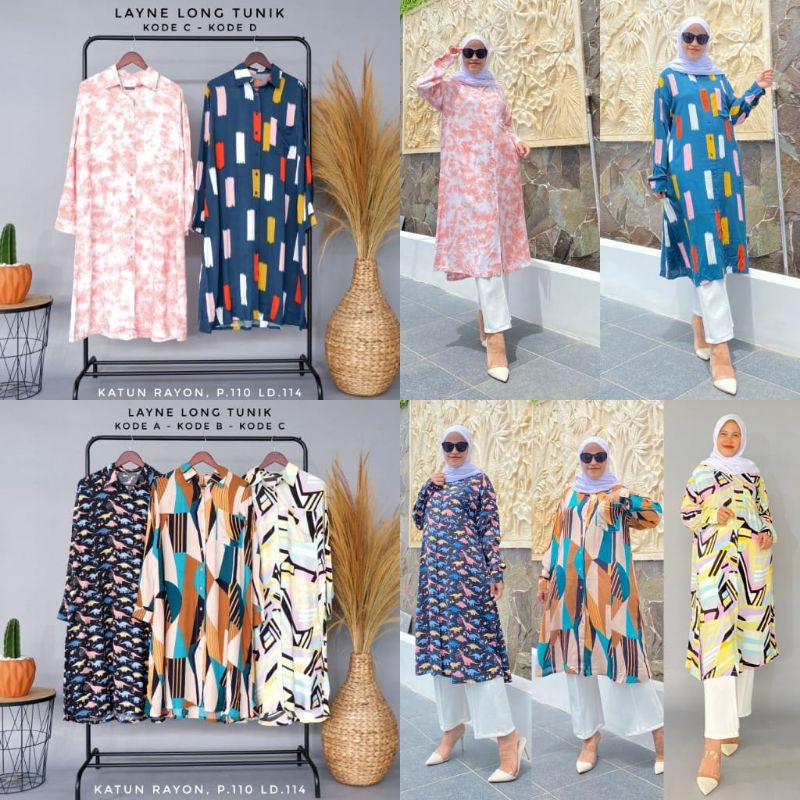 Long Tunik/Tunik Katun
