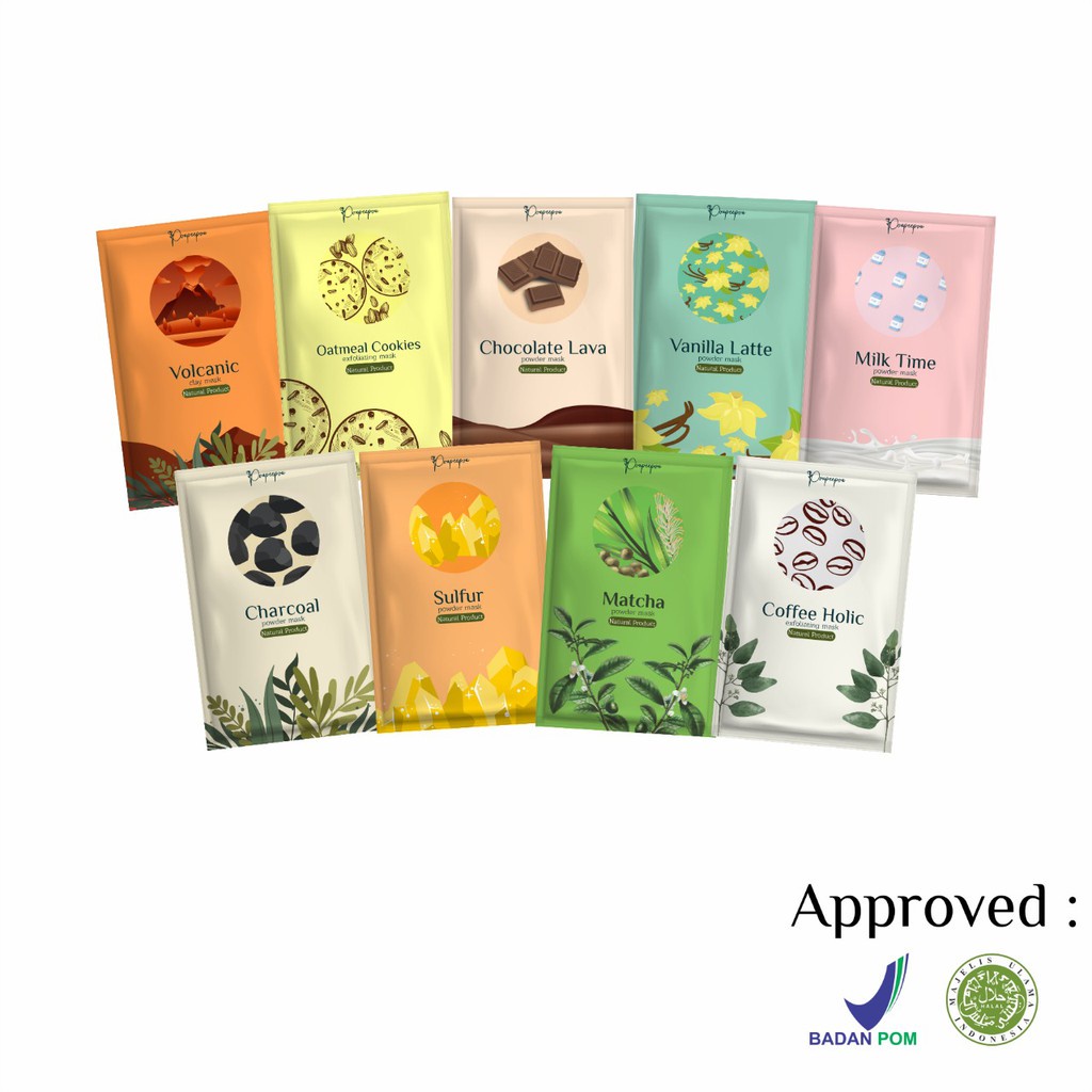 DISTRIBUTOR Poupeepou - Masker Organik 25 gram