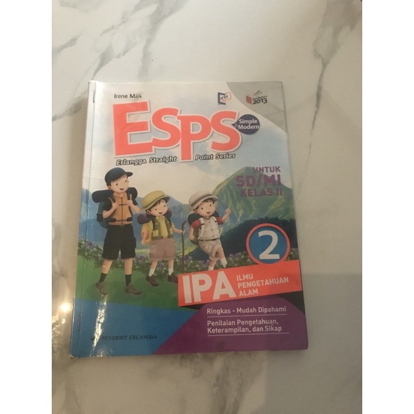 

buku IPA ilmu pengetahuan alam esps sd 2