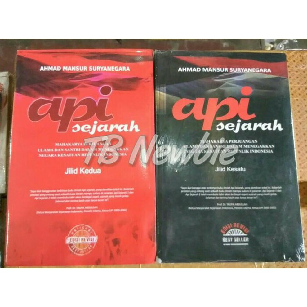 Paling Murah Paket 2 Buku Api Sejarah Jilid 1 Dan 2
