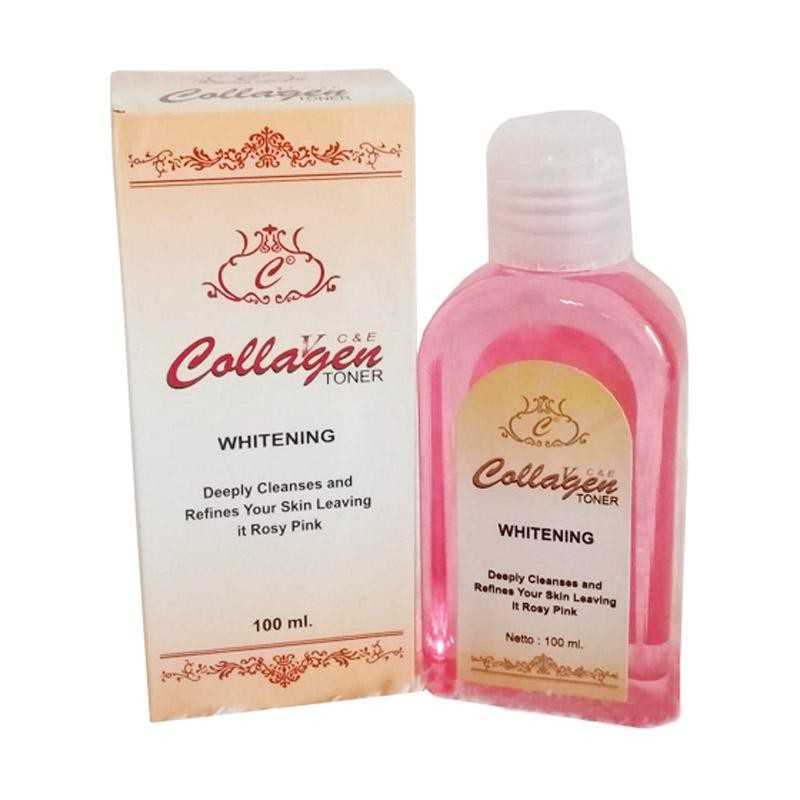 Toner Collagen Whitening Plus Vit C Dan E 100ml