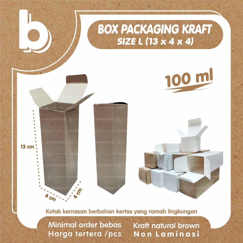 

Box Packaging Kraft L I BPKL00263