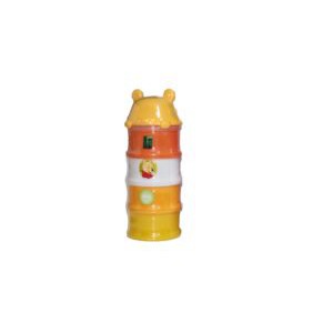 Winnie The Pooh Tempat Susu 4 Susun Milk Dispenser Bayi - Traveling/ 08022