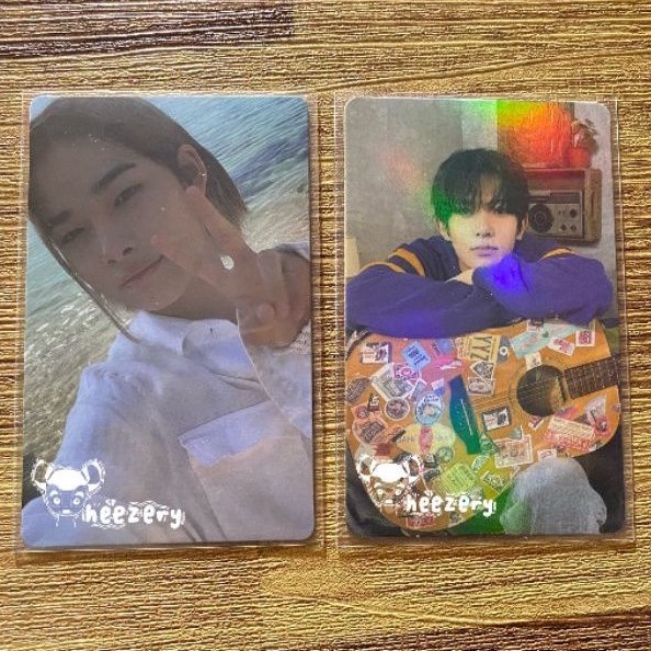 PC Photocard Heeseung Holo Charybdis / Hee Gitar + Niki Odysseus Essential PAIR ONLY
