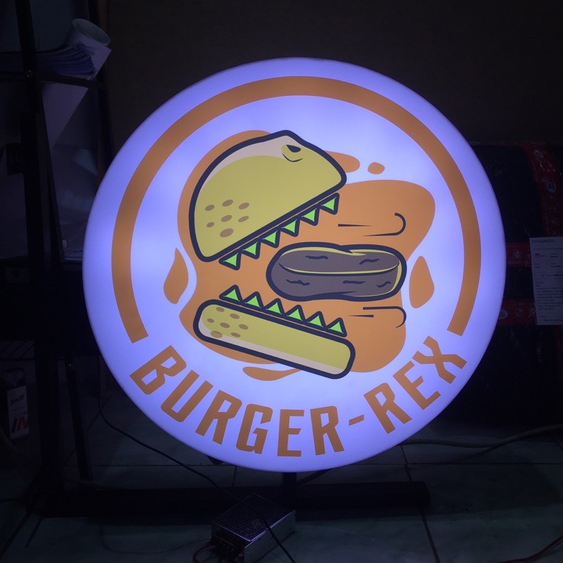 

NEON BOX BULAT 50 CM 1 SISI