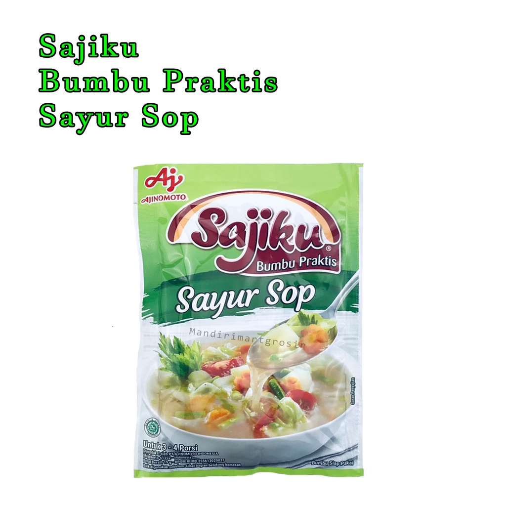 * BUMBU SIAP PAKAI * SAYUR SOP * 19g * SAJIKU