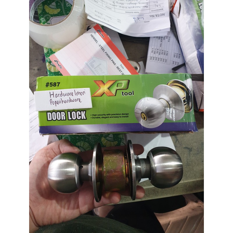 XP TOOL Kunci Bulat 587 8000 Handle Stainless Tarikan Pegangan Pintu WC rj