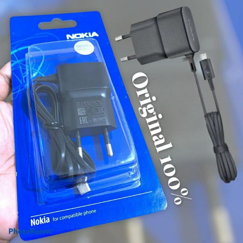 TC TRAVEL CHARGER LUNA NOKIA N105 ORI 100% MICRO USB + PACK PRESS