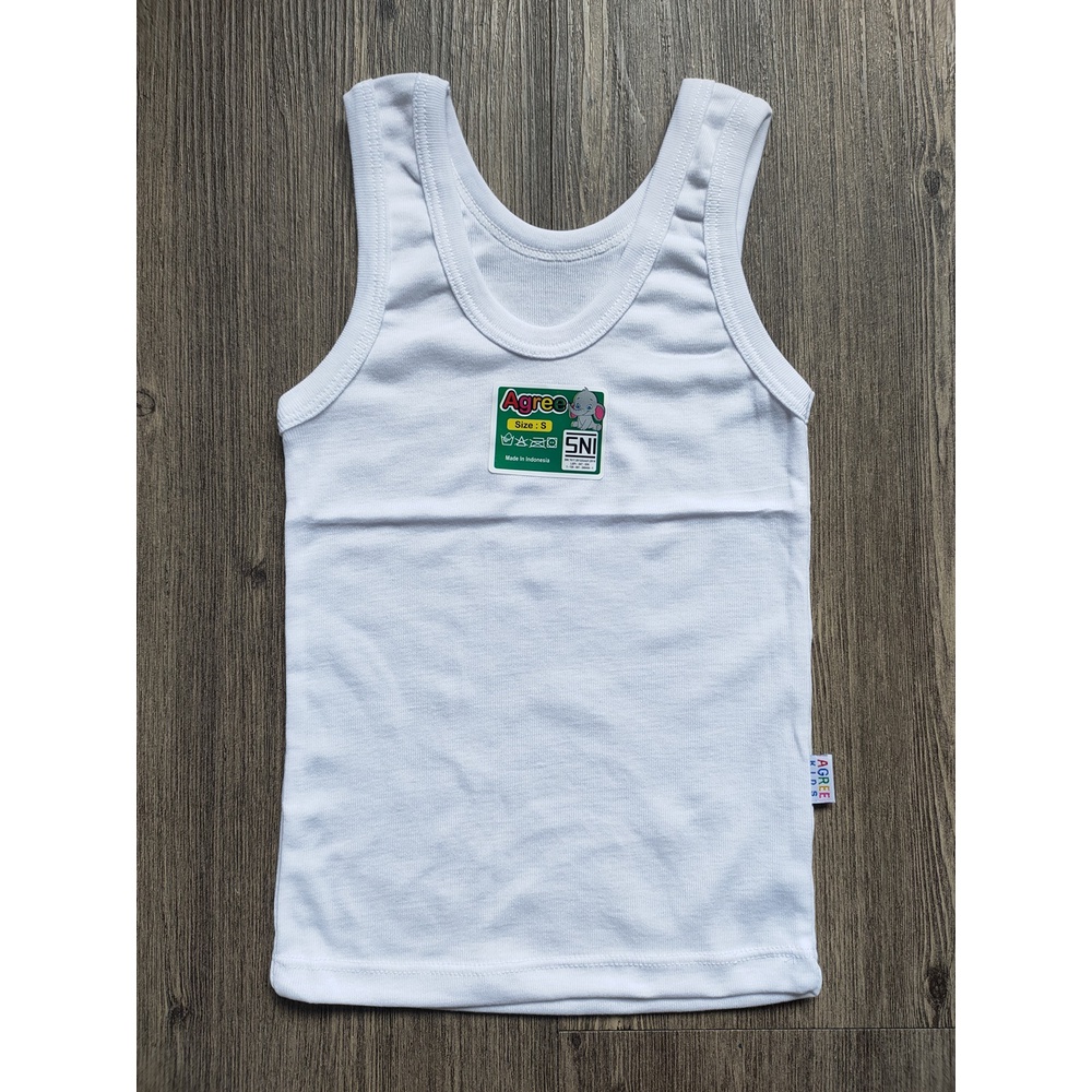 Singlet Anak Agree / Singlet Premium Anak Laki-Laki Perempuan