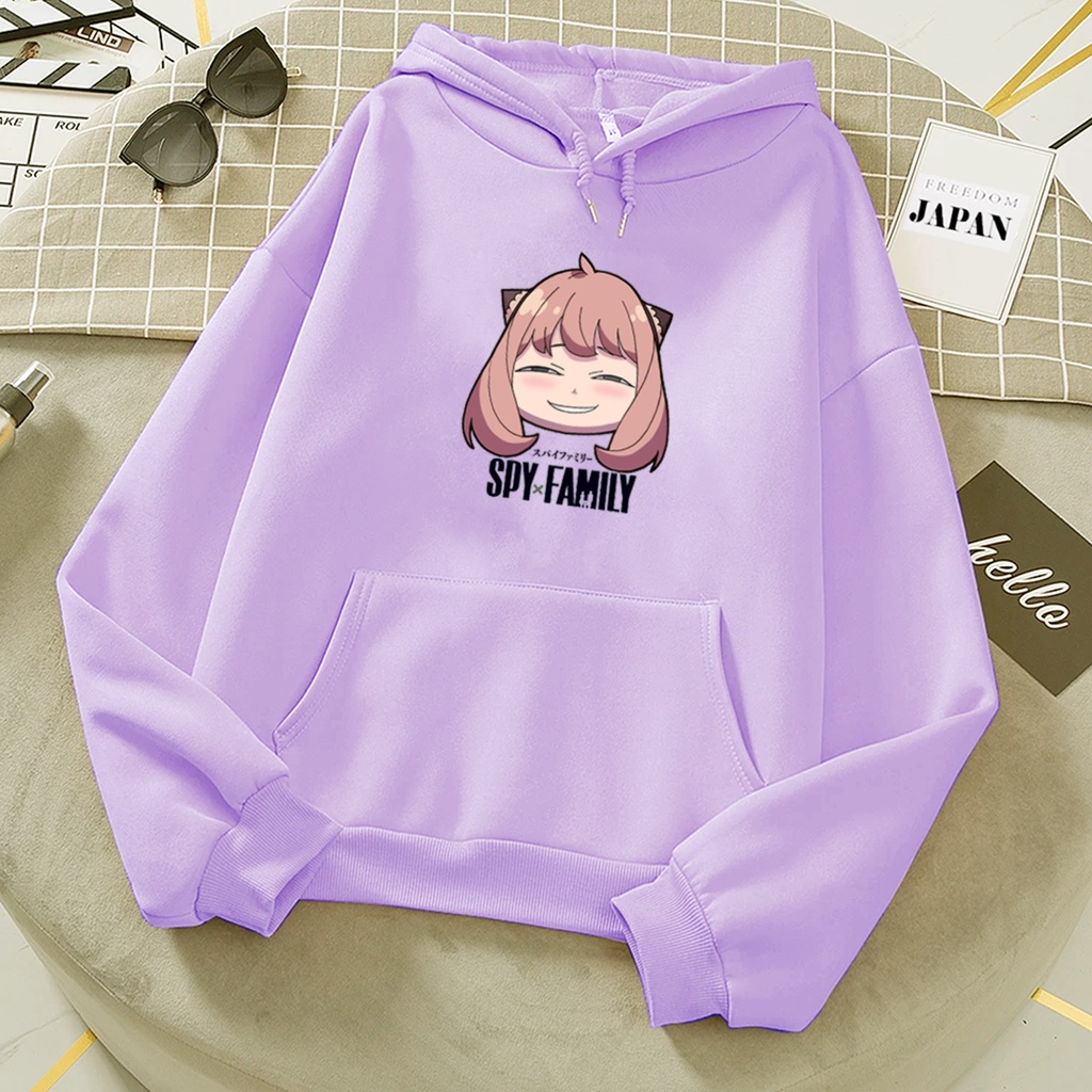 Sweater anak hoodie perempuan ANYA FORGER baju anak cewek cowok anime