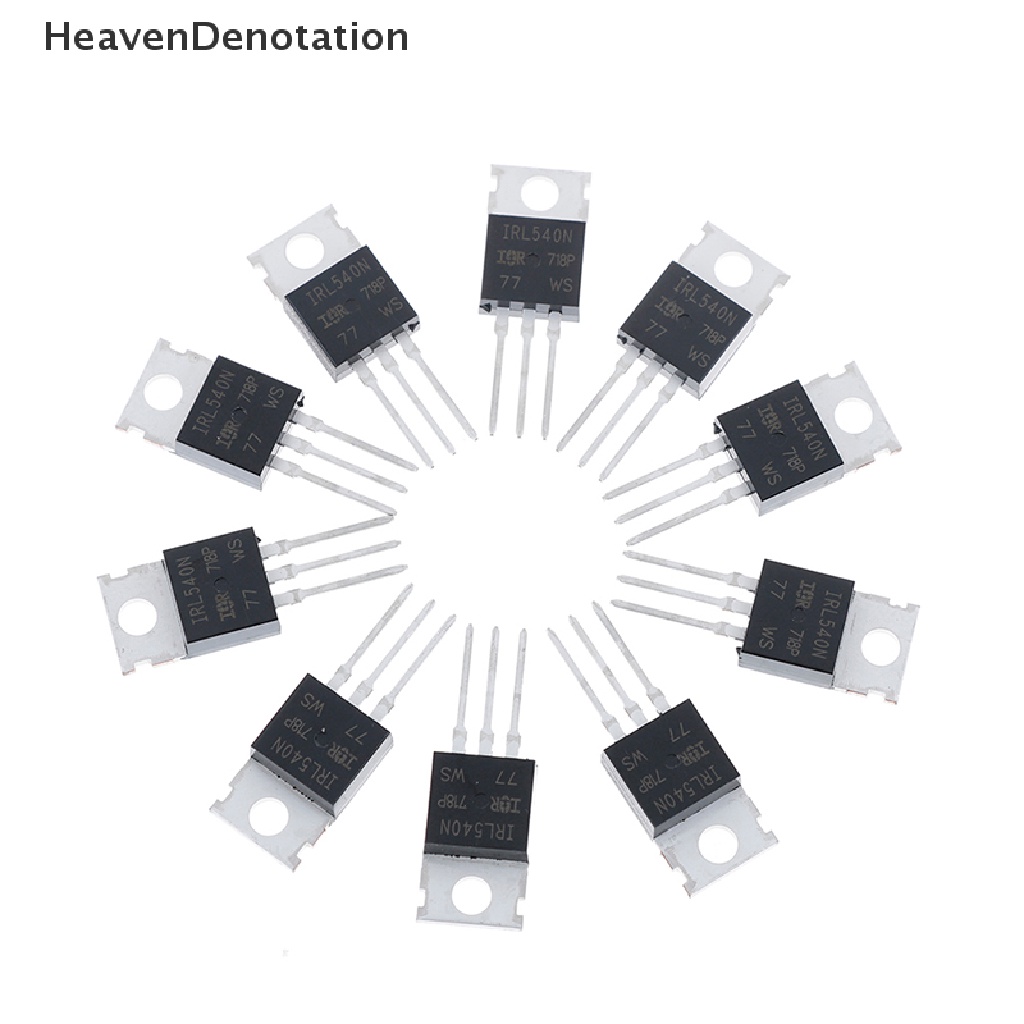 10pcs Irl540 Irl540N Power Mosfet To-220