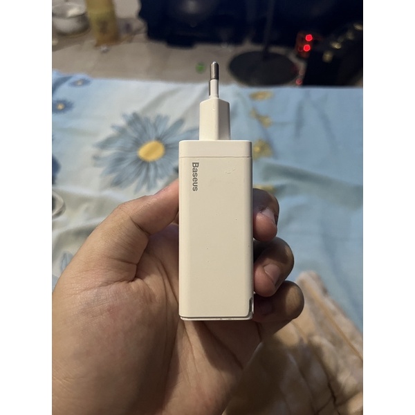 kepala charger baseus 65W gan second Fast charge 4.0 3.0 PD QC Type C power delivery