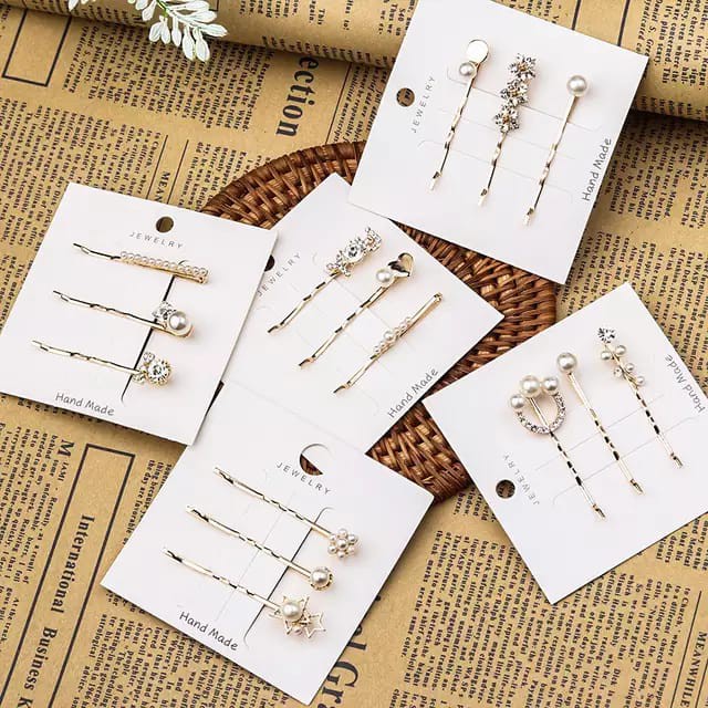 Jepit Rambut Korea Part 204 / Jepit Rambut Korea / Hairclip / Jepitan / Set Jepit Rambut / Aksesoris