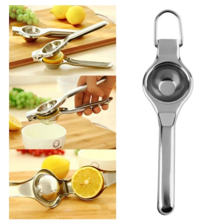 [MH] Alat Perasan Jeruk Peras Lemon Serbaguna Stainless Steel