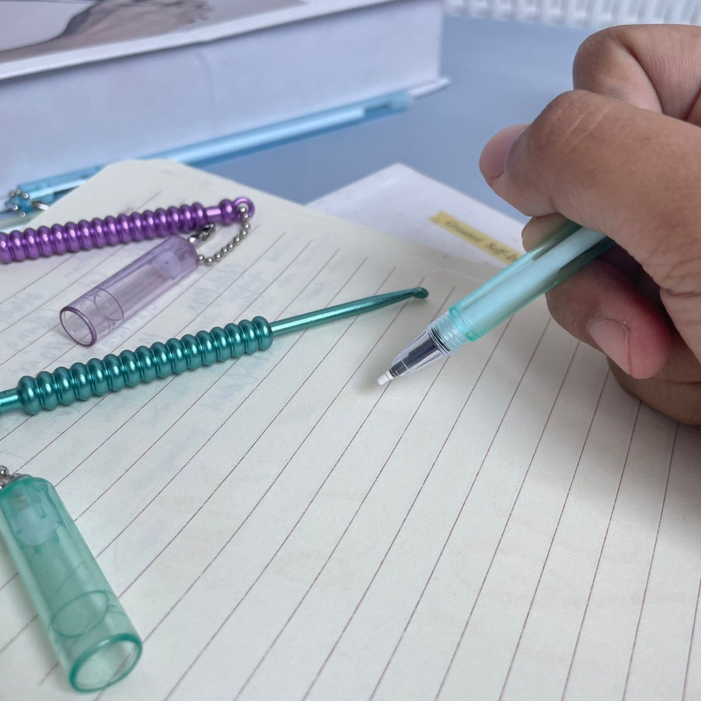 PULPEN GANTUNGAN KOREK KUPING UNIK TINTA HITAM ALAT TULIS HARGA MURAH PEN GANTUNGAN BENTUK KOREKAN TELINGA LUCU ALAT TULIS SEKOLAH ANAK TERLENGKAP READY GROSIR