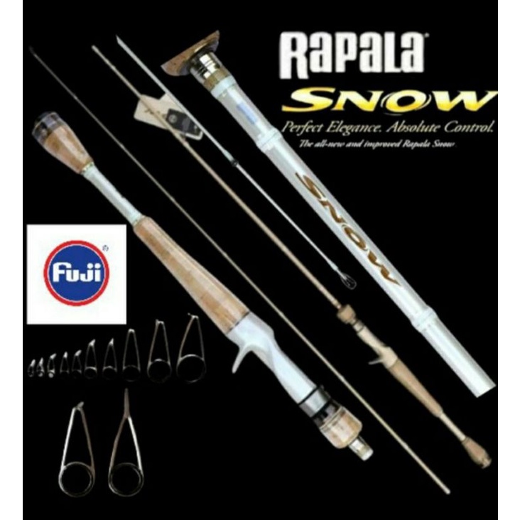 JORAN / ROD RAPALA SNOW SWC632LRF - SWC632MLRF - BAITCASTING