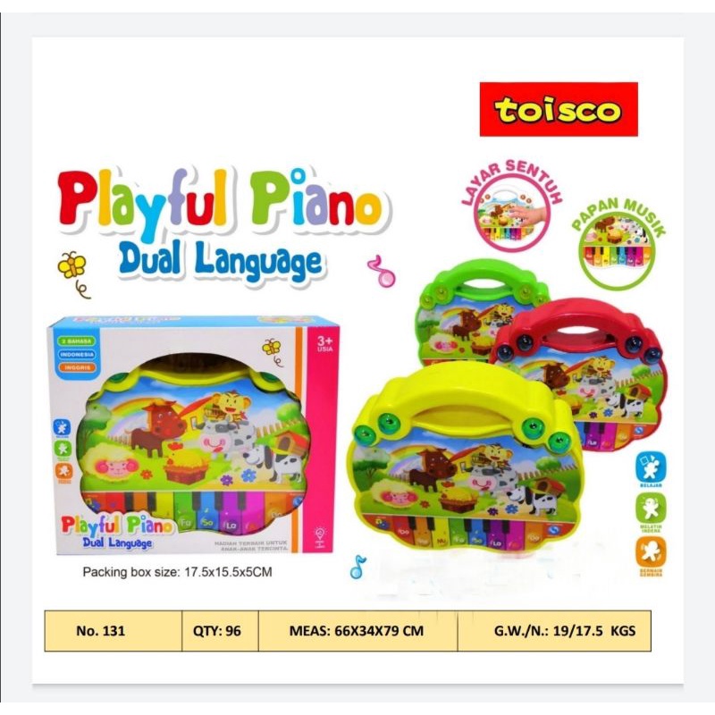 PROMO COD MAINAN PIANO ANIMAL LAYAR SENTUH