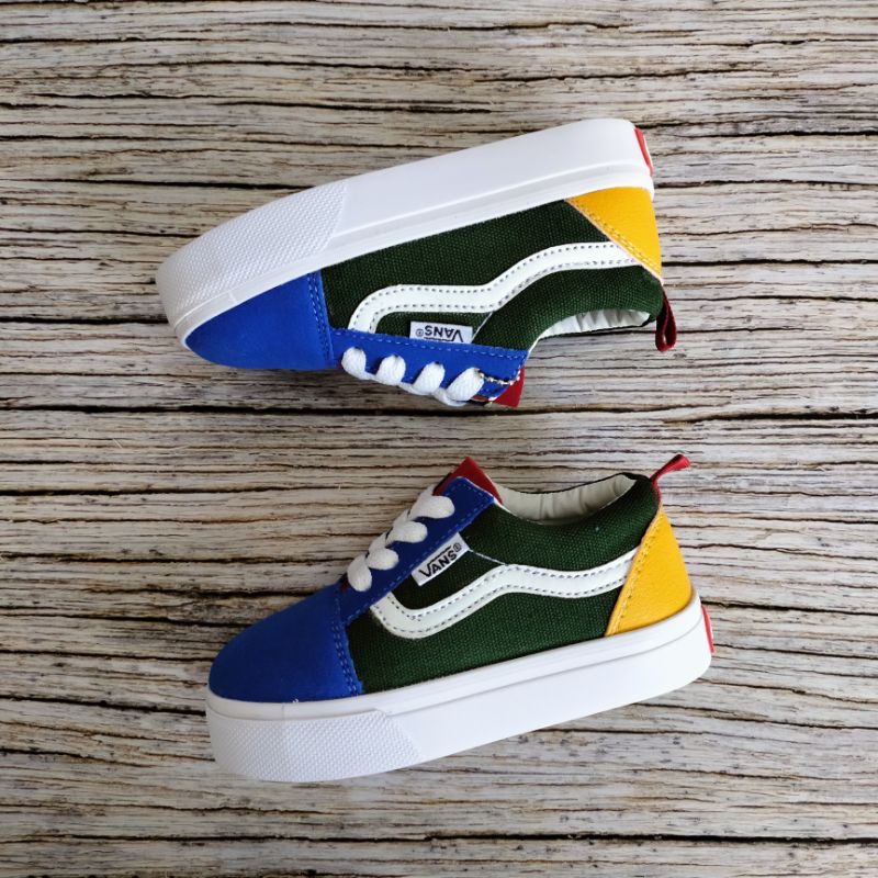 SEPATU ANAK VANS OLDSKOOL TALI MARIO PREMIUM HIGH QUALITY SEPATU ANAK LAKI LAKI KADO KIDS