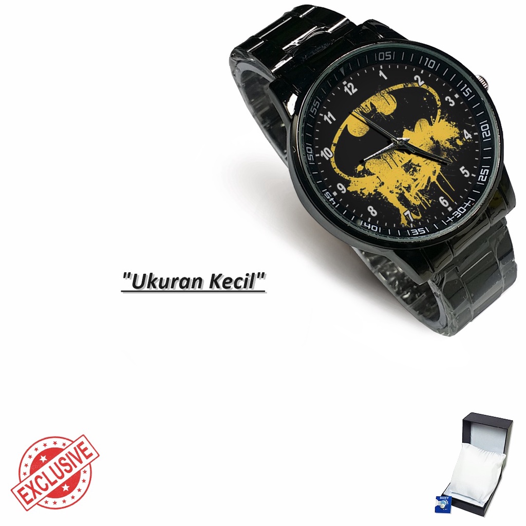 Jam Tangan Rantai Couple BATMAN