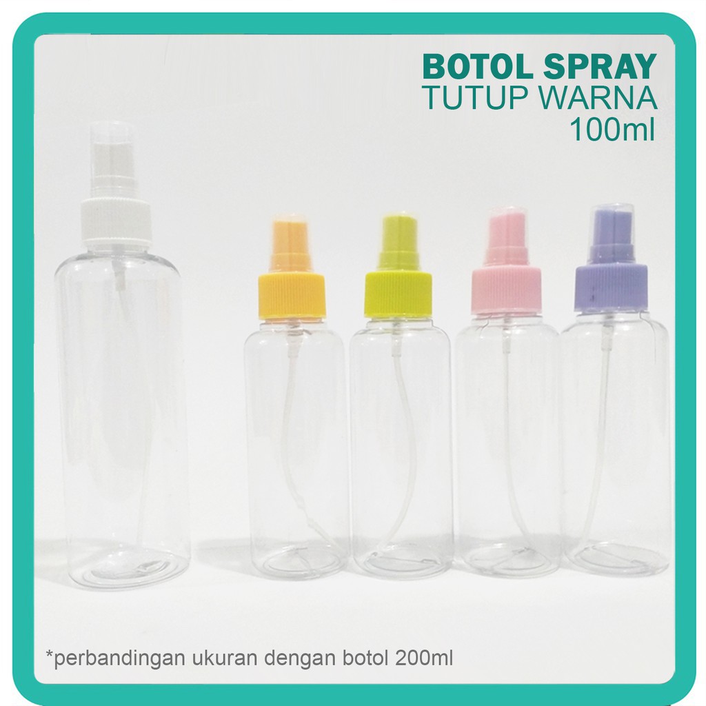 Botol Spray Botol Semprot Isi Ulang PET Tebal Botol Hand sanitizer Facemist Parfum