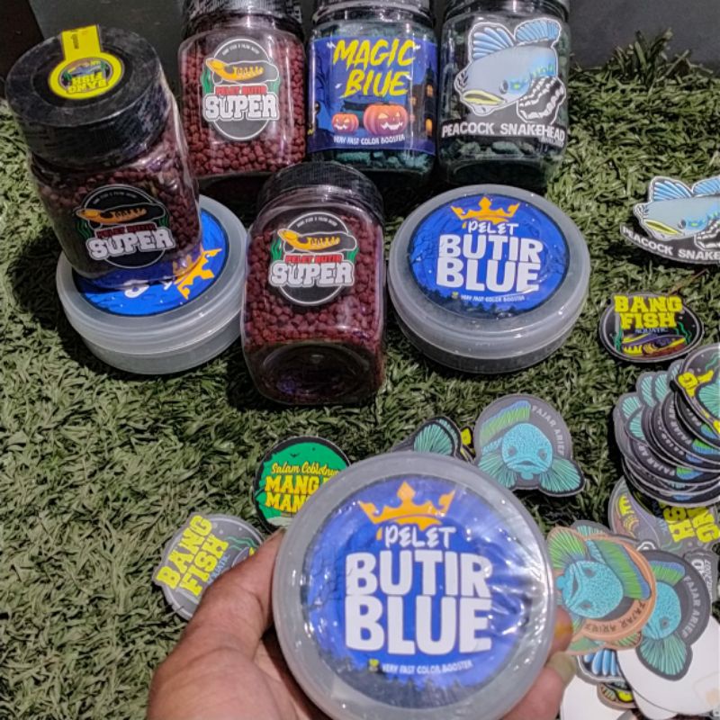 pelet butir super blue