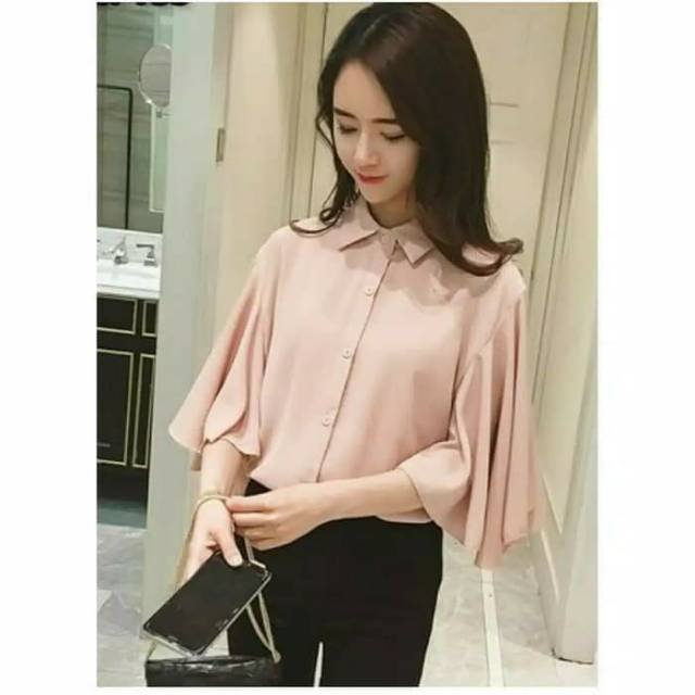 Baju blouse wanita baju atasan korea baju cewe cantik